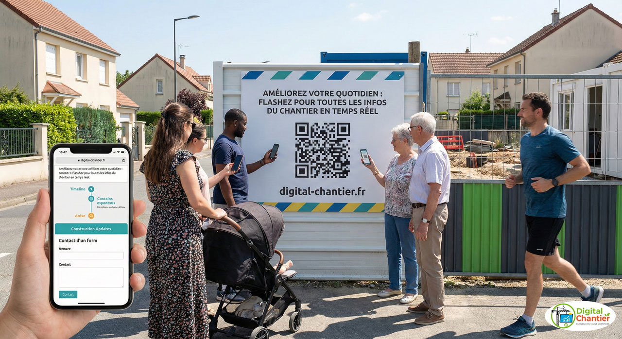 Améliorer la communication avec les riverains grâce au QR Code