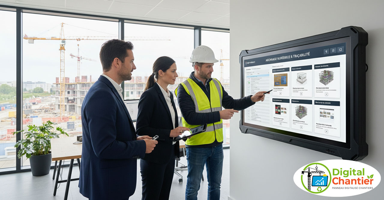 L'importance de l'archivage numérique des panneaux de chantier